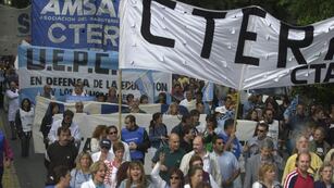 CTERA realiza un paro docente nacional este jueves. Foto: DyN / Archivo