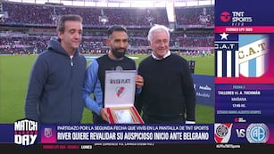 Ariel Rojas se despidió en Belgrano. El homenaje de River, que también distinguió a Matías Suárez.