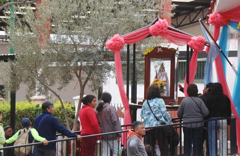 “Realmente se siente que la Virgen nos acompaña”, aseguró un peregrino en Río Blanco