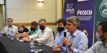 Alejandro Grandinetti, Secretario de Turismo en la Provincia, estuvo en Rafaela