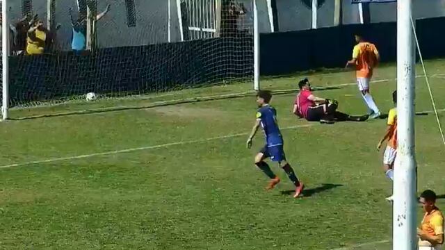 Manuel Bustos abrió la cuenta de Quilmes en Barranquitas, ante Sportivo