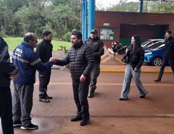 El juez federal de Iguazú recorrió pasos fronterizos clave del norte misionero.