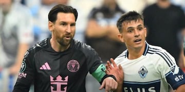 Cubas reveló el motivo detrás de la bronca con Messi en el partido entre Inter Miami y Vancouver Whitechaps.