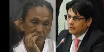 Sergio Lello Sánchez, fiscal general de Jujuy - Milagro Sala, dirigente de la organización "Tupac Amaru".