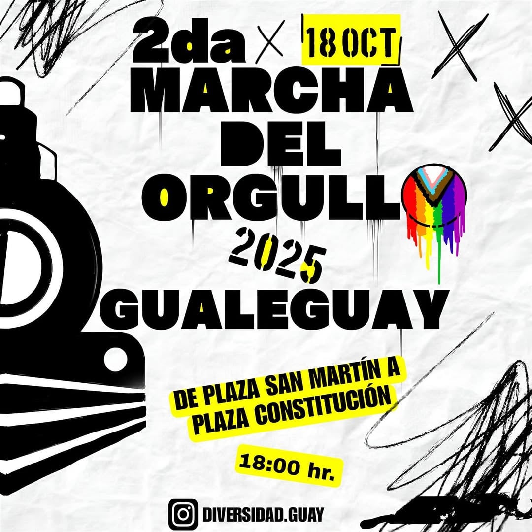 Marcha del Orgullo en Gualeguay