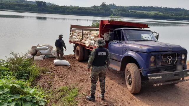 Nuevamente secuestran soja ilegal en El Soberbio.