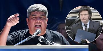 El sindicalista criticó fuertemente al presidente Milei. Foto: Los Andes