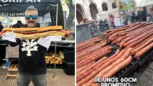 Dónde conseguir el choripán de 60 cm. en Buenos Aires.