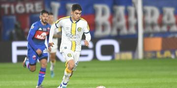 Facundo Buonanotte pateó el córner del primer gol visitante.