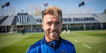 Julio Buffarini, listo para debutar este sábado en Talleres (Pedro Castillo / La Voz).