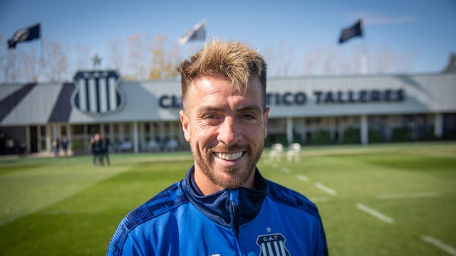 Julio Buffarini, listo para debutar este sábado en Talleres (Pedro Castillo / La Voz).