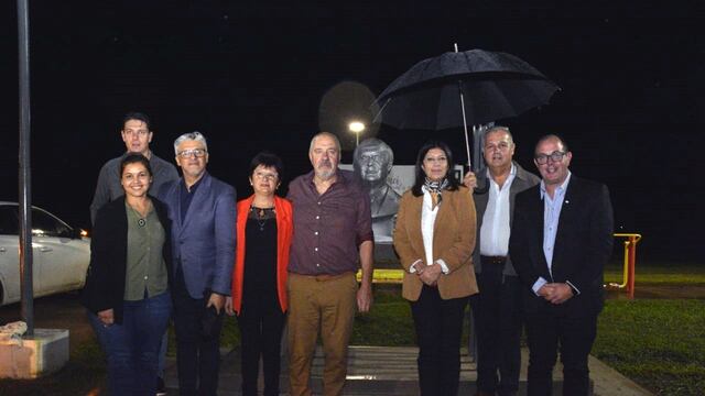 Alejandro Amberto participó en Eusebia junto a Clara García de un homenaje a Miguel Lifschitz