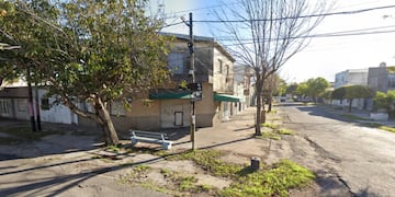 La zona donde se produjo uno de los tiroteos en la zona sur de Rosario.