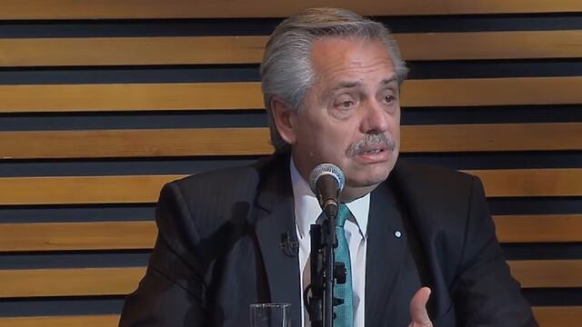 El mandatario habló por primera vez del avión retenido en Ezeiza