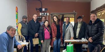 Werner Nickel se reunió con vecinos de Reta