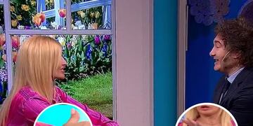 La verdad detrás de las lujosas joyas que lució Yuyito González en la entrevista con Javier Milei: “Envidiosas”