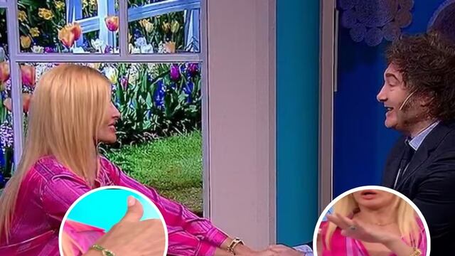 La verdad detrás de las lujosas joyas que lució Yuyito González en la entrevista con Javier Milei: “Envidiosas”