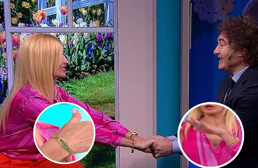 La verdad detrás de las lujosas joyas que lució Yuyito González en la entrevista con Javier Milei: “Envidiosas”