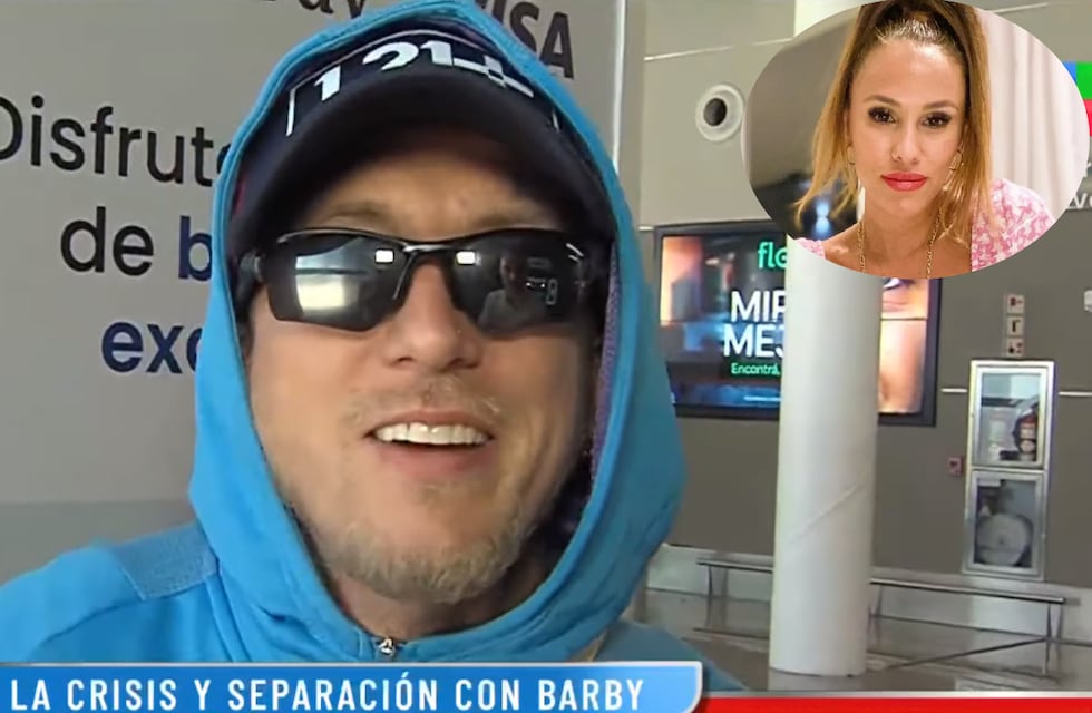 El Polaco regresó al país y desmintió a Barby Silenzi: “Es recelosa”