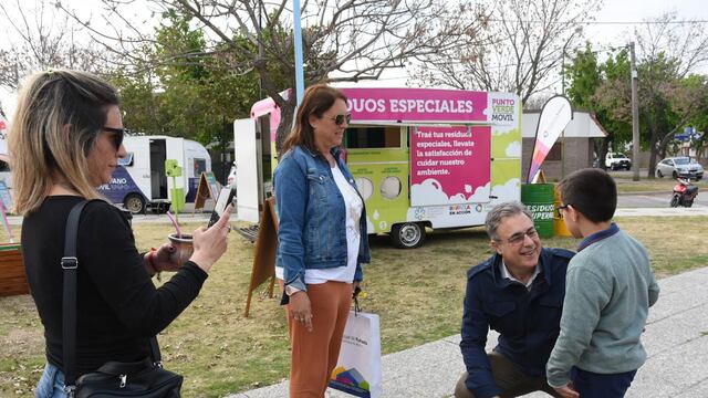Luis Castellano recorrió Rafaela en Acción