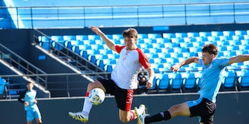 Belgrano e Instituto jugaron dos partidos preparatorios en el Gigante de Alberdi.