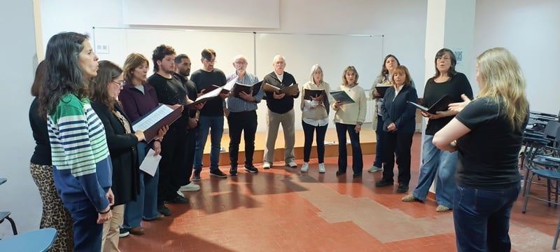 Ensayo abierto del Vocal de Cámara de Tres Arroyos en CRESTA