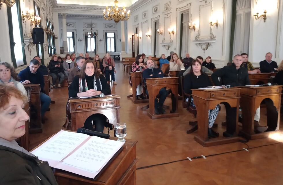 Sesión del Concejo Deliberante de Tres Arroyos