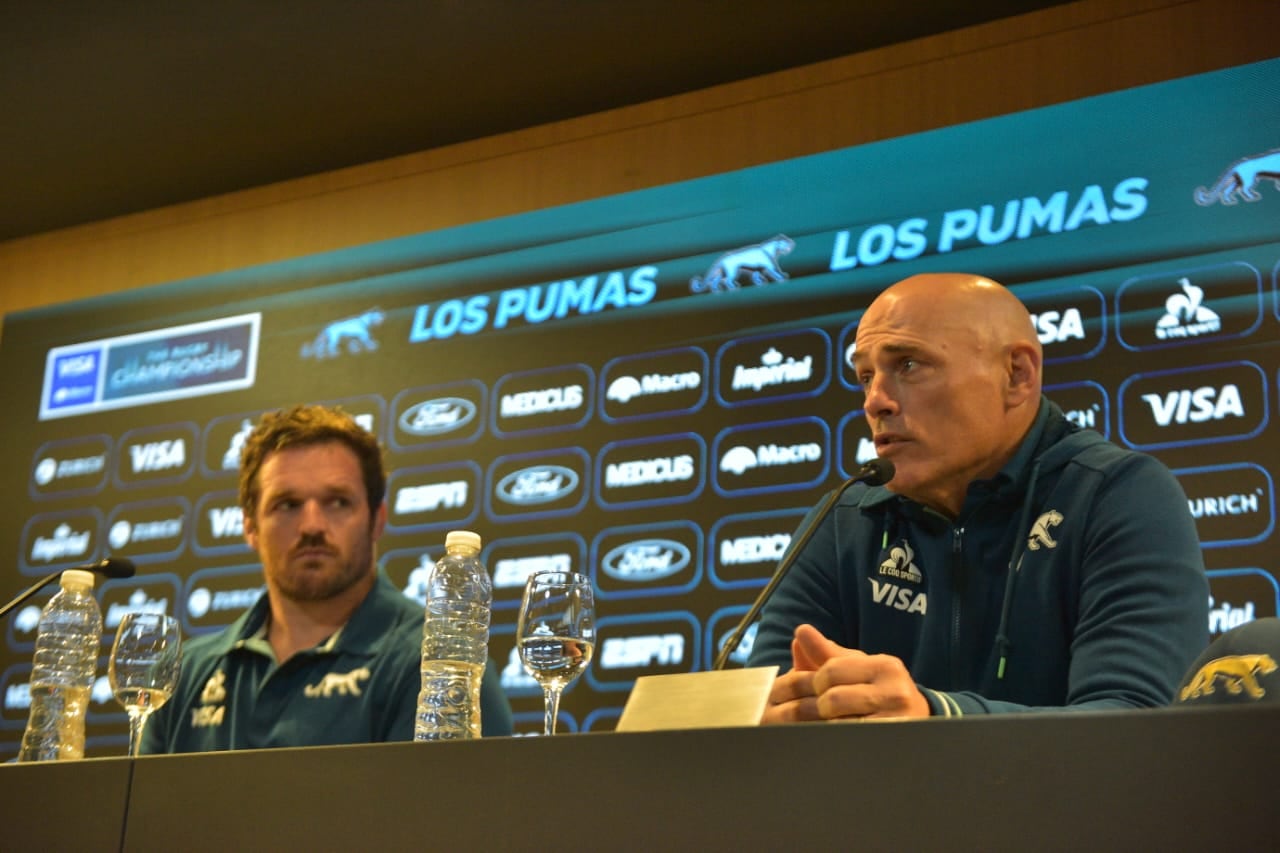 Felipe Contepomi, head coach de Los Pumas. (José Gabriel Hernández / La Voz).