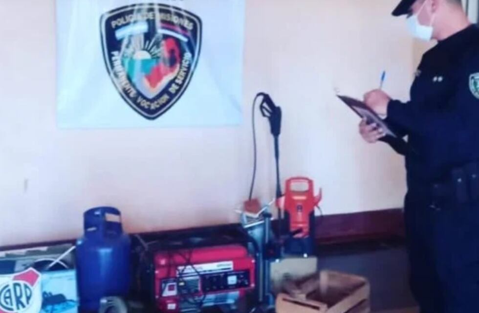 Tras varios operativos, recuperaron objetos robados en San Javier y Corpus