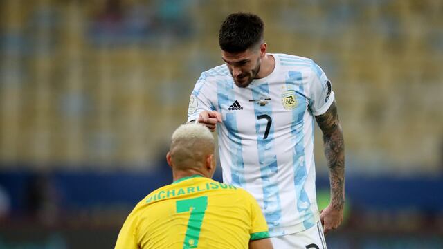 Rodrigo De Paul fue determinante en la Selección Argentina.