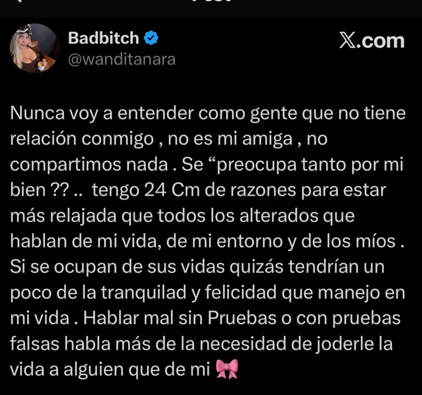 El mensaje que borró.