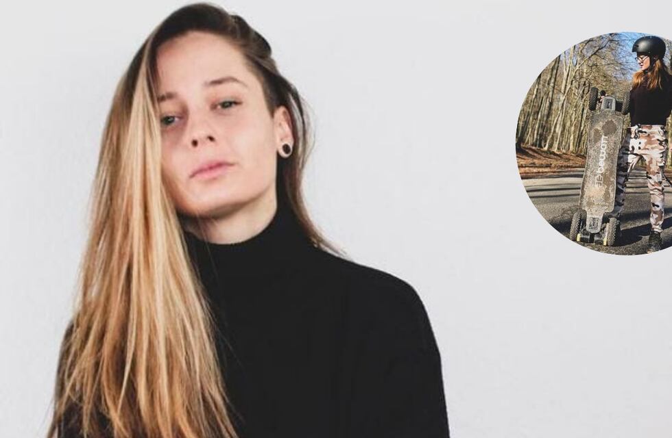 Evangelina González, la maipucina que recorrerá el mundo arriba de su longboard con fines solidarios