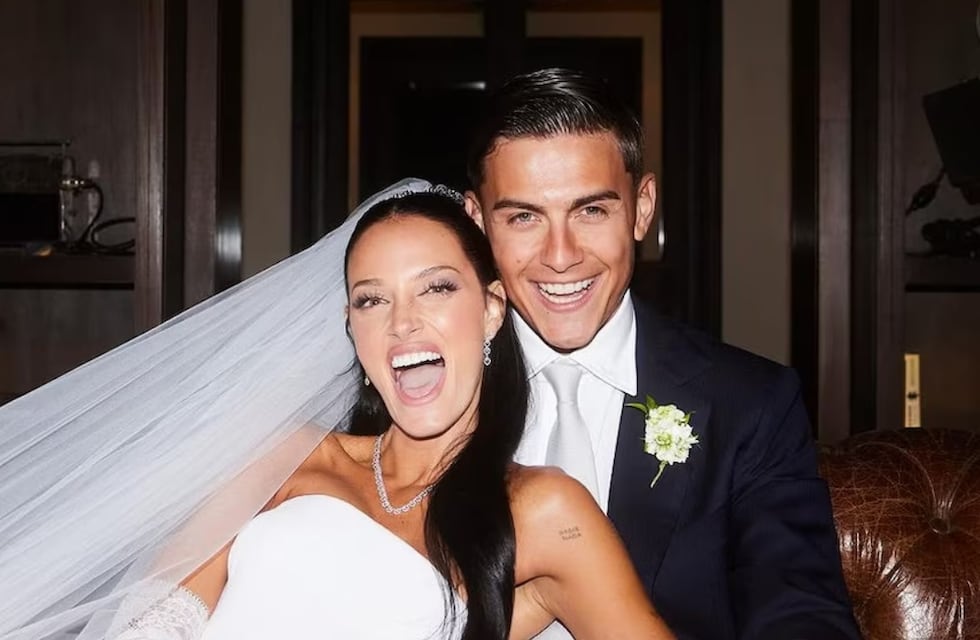Como una película romántica: el espectacular video íntimo del casamiento de Oriana Sabatini y Paulo Dybala