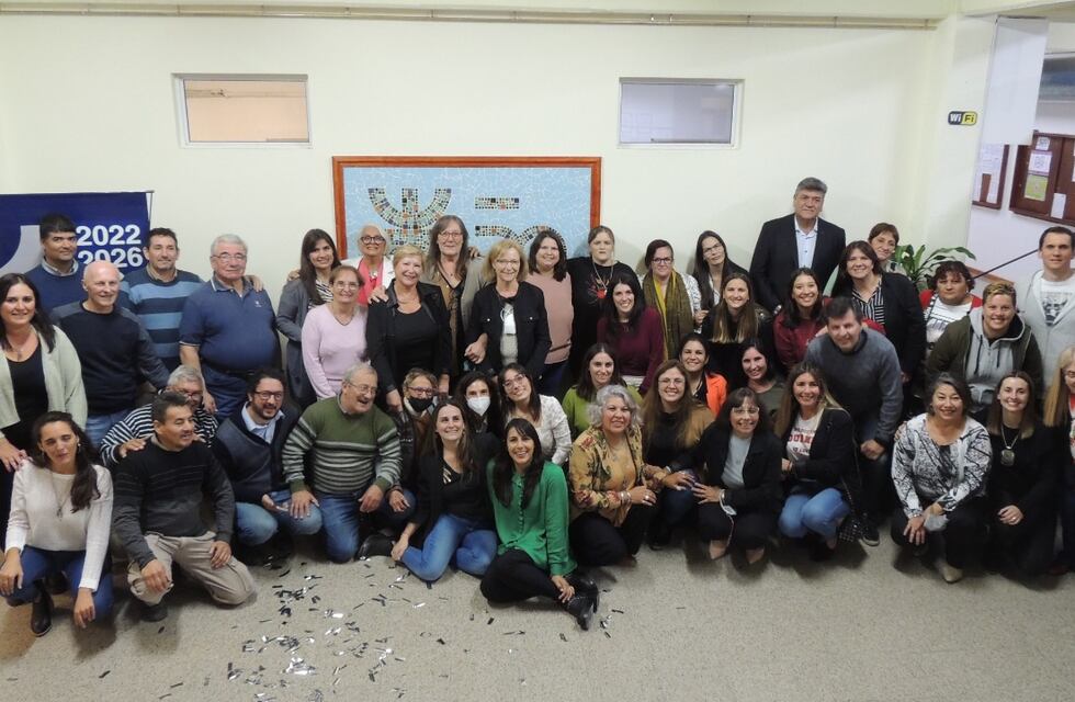 Los no-docentes realizaron un mural para la Universidad Tecnológica Nacional