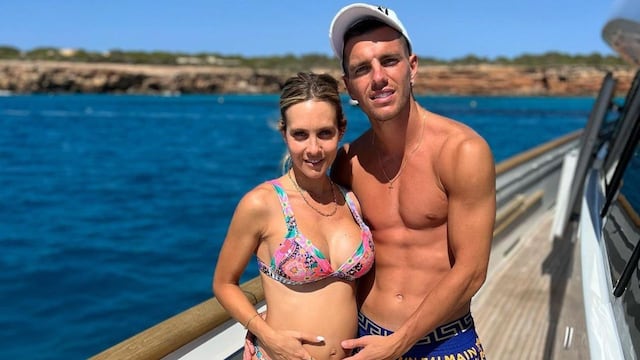 Giovani Lo Celso y Magui Alcacer fueron padres por primera vez y el nombre de su bebé es Emilia.