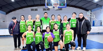 Básquet femenino Deportivo y Cultural Arroyito ABNE