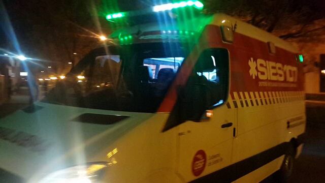 Personal del Sistema Integrado de Emergencias Sanitarias (Sies) confirmó la muerte en el barrio La Tablita.