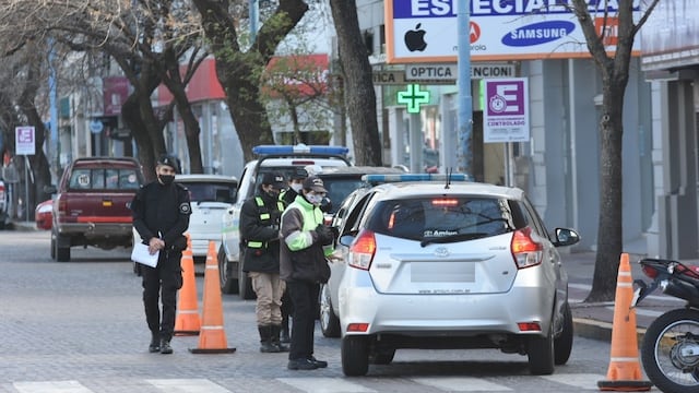 Control vial en Rafaela
