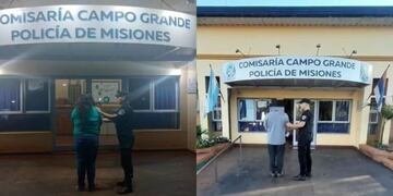 Prendieron fuego la casa de su vecino en Campo Grande y fueron detenidos.