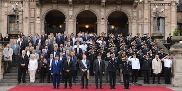 Acto por el aniversario de la policía de Tucumán.