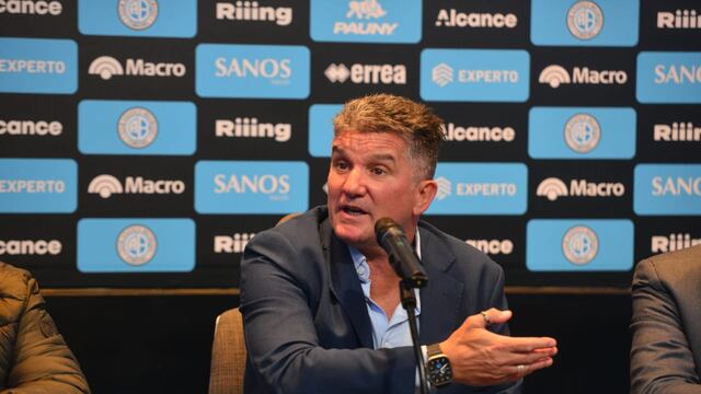 El "Luifa" Artime se entusiasma con los 120 años de Belgrano, que se cumplen en marzo próximo (Javier Ferreyra / La Voz)