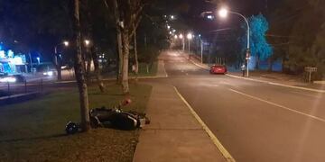 Accidente de tránsito en Alem