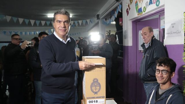 Votó Jorge Capitanich en las elecciones PASO nacionales.