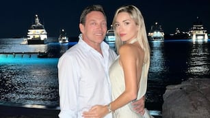 Cristina Invernizzi y Jordan Belfort se casaron en 2021.