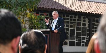 Alberto Fernández visitó la provincia de Tucumán y junto al gobernador, Osvaldo Jaldo, protagonizaron el acto por el 9 de julio.