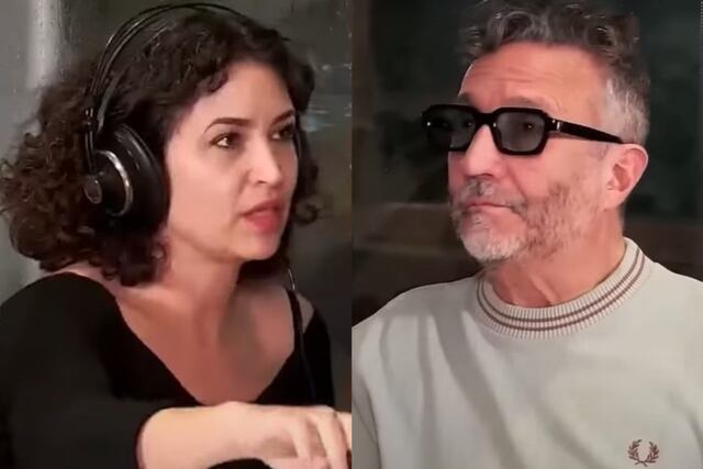 La ex pareja se reencontró en una entrevista radial.