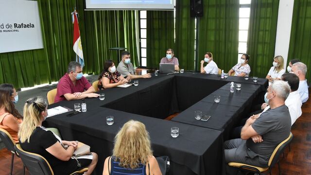 Reunión del equipo de Salud