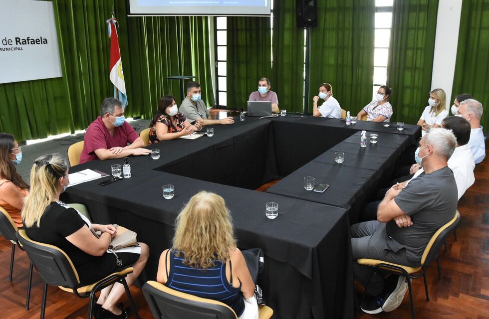 El equipo de salud trabaja con distintos actores del sector