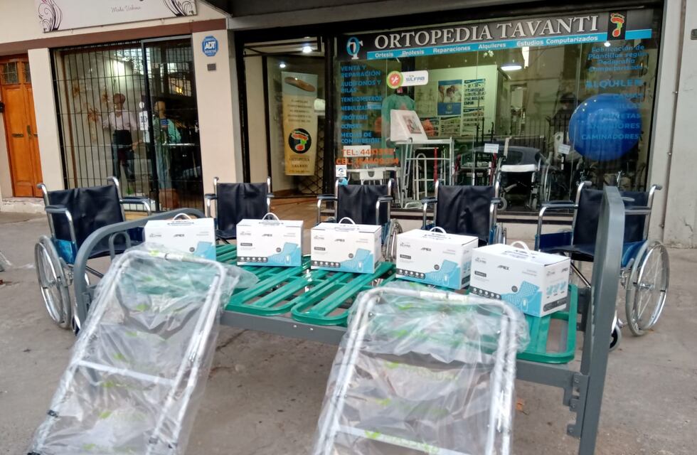 Compraron camas ortopédicas y sillas de ruedas para ampliar el Banco de Ayudas Técnicas