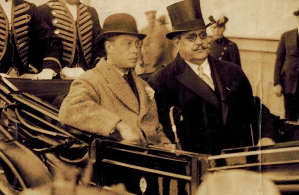 El día en que el Príncipe de Gales llegó a la Legislatura de Mendoza